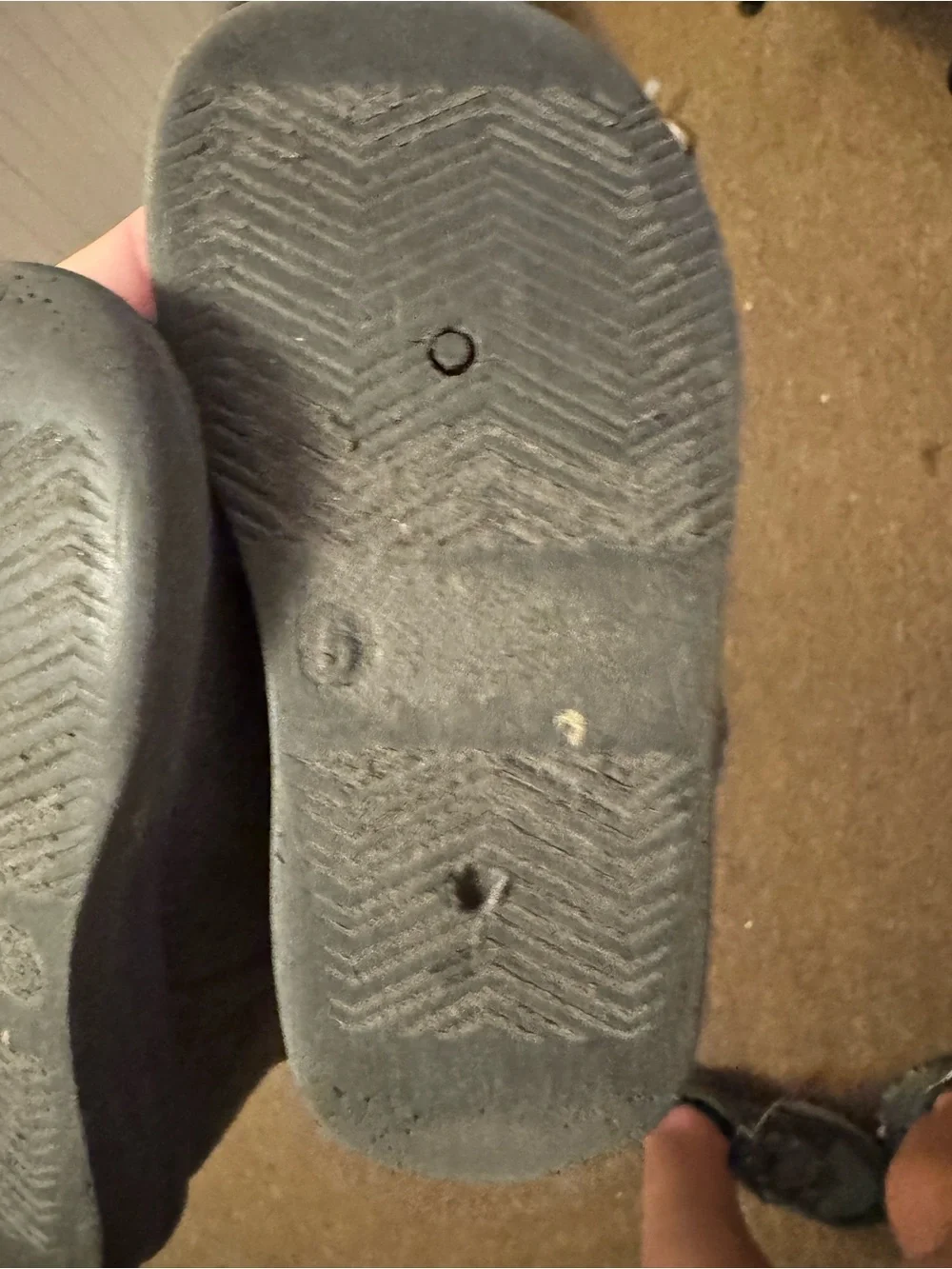 Kids Grey Fleece-Lined Winter Boots